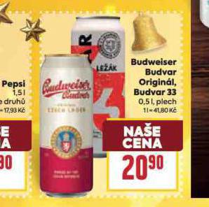 PIVO BUDVAR 33