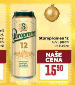 PIVO STAROPRAMEN 12