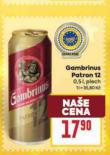 PIVO GAMBRINUS PATRON 12