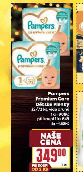 PAMPERS DTSK PLENKY