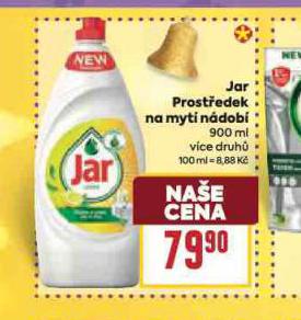 JAR PROSTŘEDEK NA NÁDOBÍ