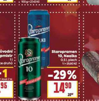 PIVO STAROPRAMEN 10