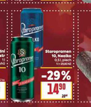 PIVO STAROPRAMEN NEALKO
