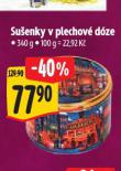 SUŠENKY V PLECHOVÉ DÓZE