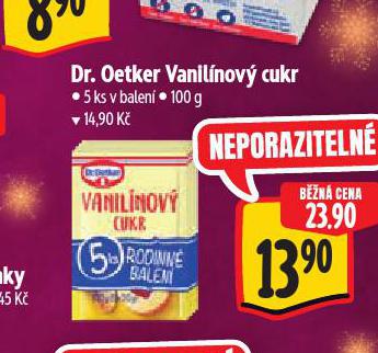 DR. OETKER VANILÍNOVÝ CUKR