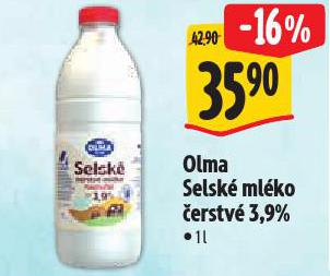 OLMA SELSKÉ MLÉKO