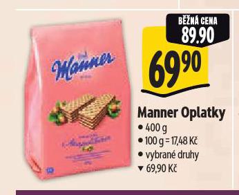 MANNER OPLATKY