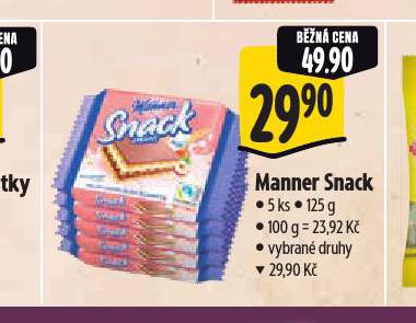 MANNER SNACK