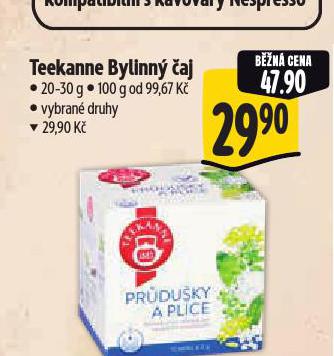 TEEKANNE BYLINNÝ ČAJ