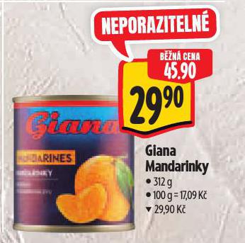 GIANA MANDARINKY