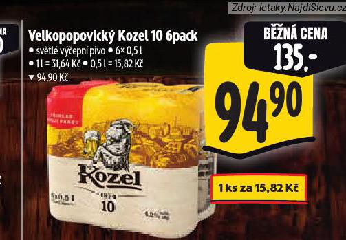 PIVO VELKOPOPOVICK KOZEL