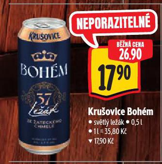 PIVO KRUOVICE BOHM