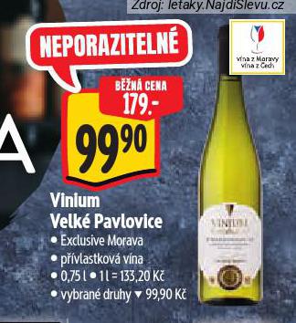 VINIUM VELK PAVLOVICE