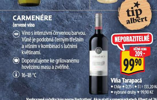 VINA TARAPAC CARMENRE