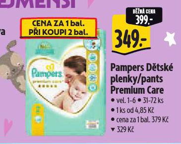 PAMPERS DTSK PLENKY