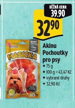 AKINU POCHOUTKY PRO PSY