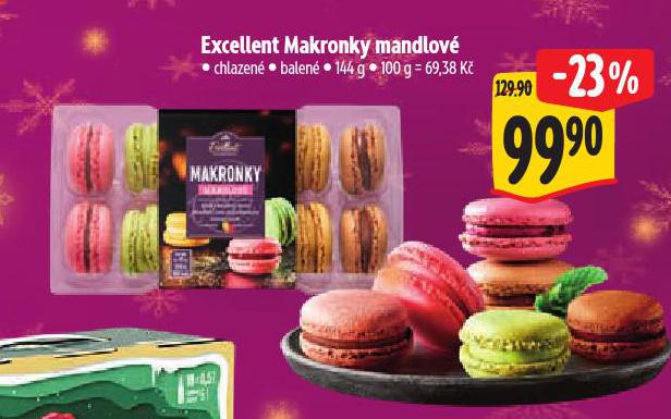 EXCELLENT MAKRONKY MANDLOV