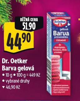 DR. OETKER BARVA GELOV