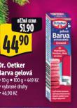 DR. OETKER BARVA GELOVÁ