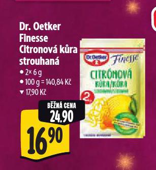 DR. OETKER FINESSE CITRONOV KRA STROUHAN