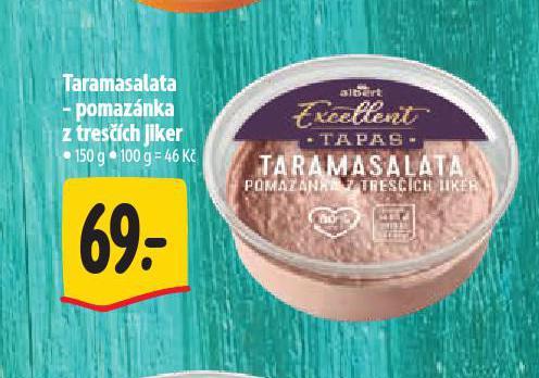 TARAMASALATA - POMAZÁNKA Z TRESČÍCH JATER