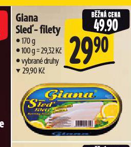 GIANA SLEOV FILETY