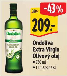 ONDOLIVA EXTRA VIRGIN OLIVOV OLEJ