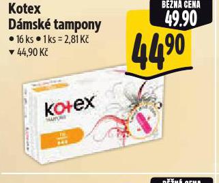 KOTEX DMSK TAMPONY