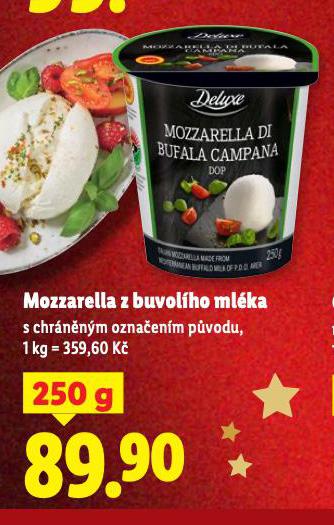 MOZZARELLA Z BUVOLHO MLKA