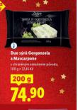 DUO SÝRŮ GORGONZOLA A MASCARPONE