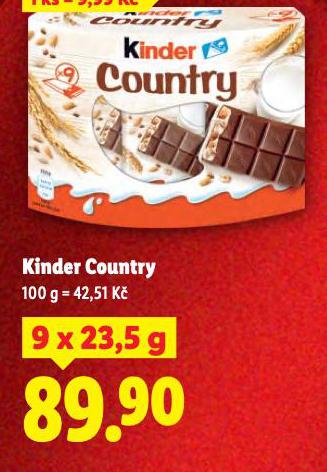 KINDER COOUNTRY