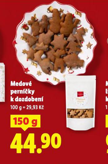 MEDOV PERNKY K DOZDOBEN