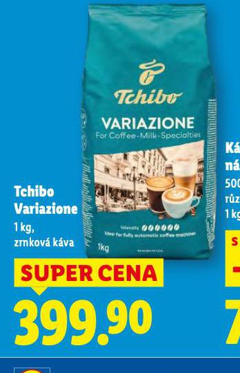 TCHIBO VARIZIONE ZRNKOV KVA