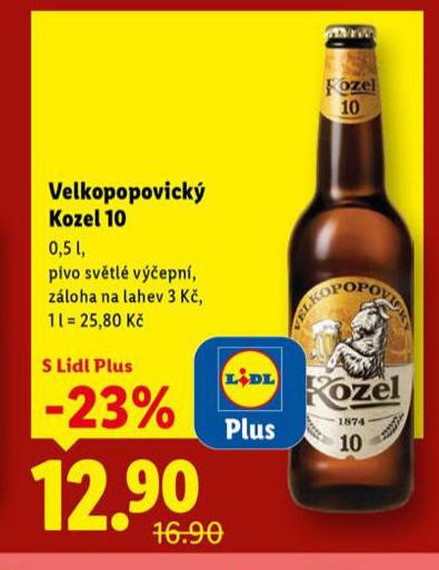 PIVO VELKOPOPOVICK KOZEL