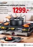KOMBINOVAN RACLETTE GRIL S FONDUE