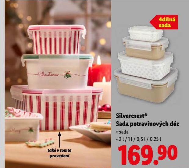 SADA POTRAVINOVÝCH DÓZ