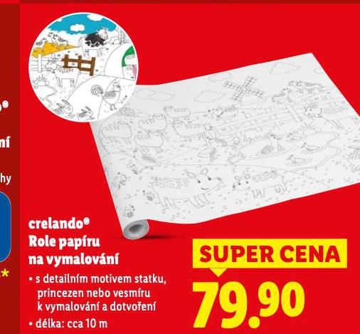 ROLE PAPRU NA VYMALOVN