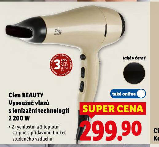 VYSOUŠEČ VLASŮ S IONIZAČNÍ TECHNOLOGIÍ