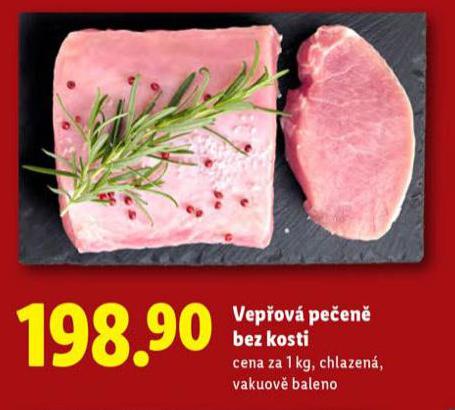 VEPŘOVÁ PEČENĚ BEZ KOSTI