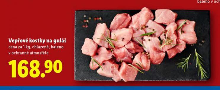 VEPŘOVÉ KOSTKY NA GULÁŠ