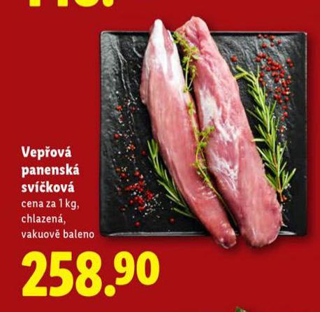 VEPŘOVÁ PANENSKÁ SVÍČKOVÁ