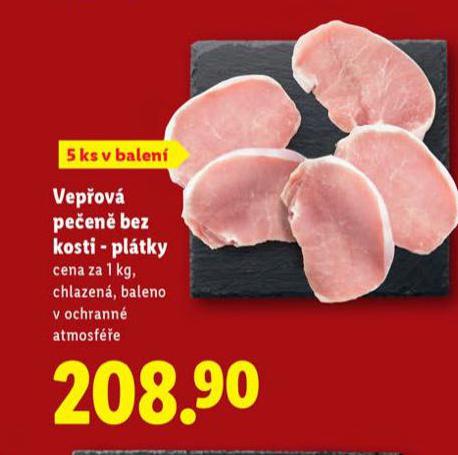 VEPŘOVÁ PEČENĚ BEZ KOSTI