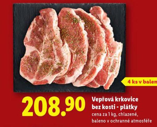 VEPOV KRKOVICE BEZ KOSTI - PLTKY