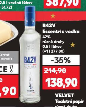 B42V ECCENTRIC VODKA