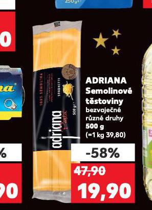 ADRIANA SEMOLINOV TSTOVINY