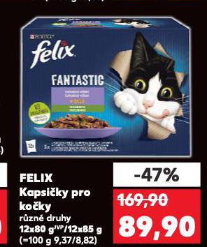 FELIX KAPSIČKY PRO KOČKY