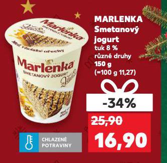 MARLENKA SMETANOVÝ JOGURT