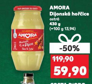 AMORA DIJONSKÁ HOŘČICE