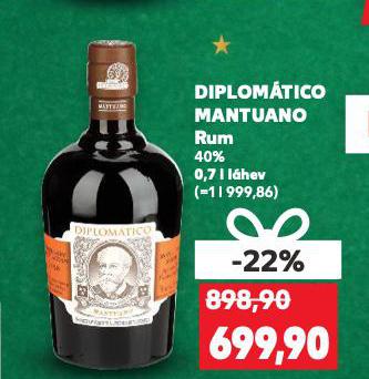 DIPLOMTICO MANTUANO RUM