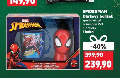 SPIDERMAN DÁRKOVÝ BALÍČEK